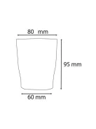 EXACOMPTA Írószertartó, EXACOMPTA "Office", szürke