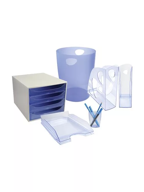 EXACOMPTA Írószertartó, EXACOMPTA "Linicolor", jégkék