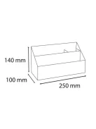 EXACOMPTA Asztali rendező, EXACOMPTA "Teksto", türkíz