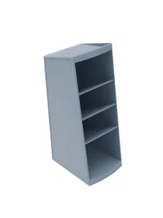   EXACOMPTA Asztali rendező, multifunkciós, EXACOMPTA "AutentiK", kékeszöld