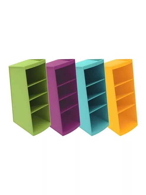 EXACOMPTA Asztali rendező, multifunkciós,  EXACOMPTA "Pop'Nco", vegyes színek