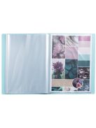 EXACOMPTA Bemutatómappa, 20 zsebes, A4, EXACOMPTA "Skandi", vegyes színek