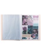 EXACOMPTA Bemutatómappa, 20 zsebes, A4, EXACOMPTA "Skandi", vegyes színek