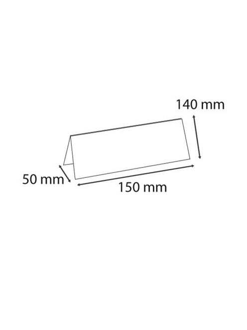 EXACOMPTA Névtábla tartó, asztali, A6, EXACOMPTA