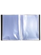 EXACOMPTA Bemutatómappa, 30 zsebes, A4, EXACOMPTA "Opak", fekete