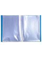 EXACOMPTA Bemutatómappa, 30 zsebes, A4, EXACOMPTA "Opak", kék