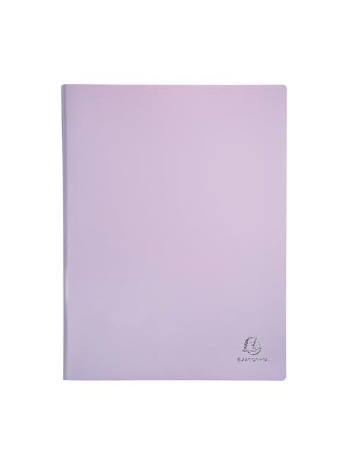 EXACOMPTA Bemutatómappa, 30 zsebes, A4, EXACOMPTA "Aquarel", vegyes pasztell színek