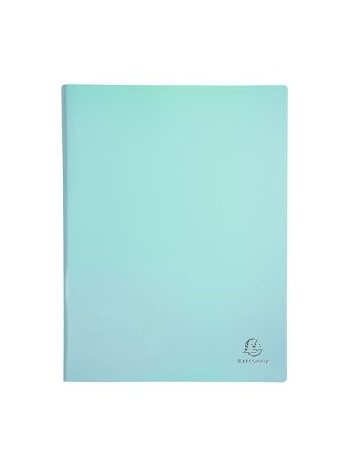 EXACOMPTA Bemutatómappa, 30 zsebes, A4, EXACOMPTA "Aquarel", vegyes pasztell színek