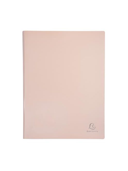 EXACOMPTA Bemutatómappa, 30 zsebes, A4, EXACOMPTA "Aquarel", vegyes pasztell színek