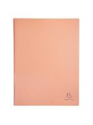 EXACOMPTA Bemutatómappa, 30 zsebes, A4, EXACOMPTA "Aquarel", vegyes pasztell színek