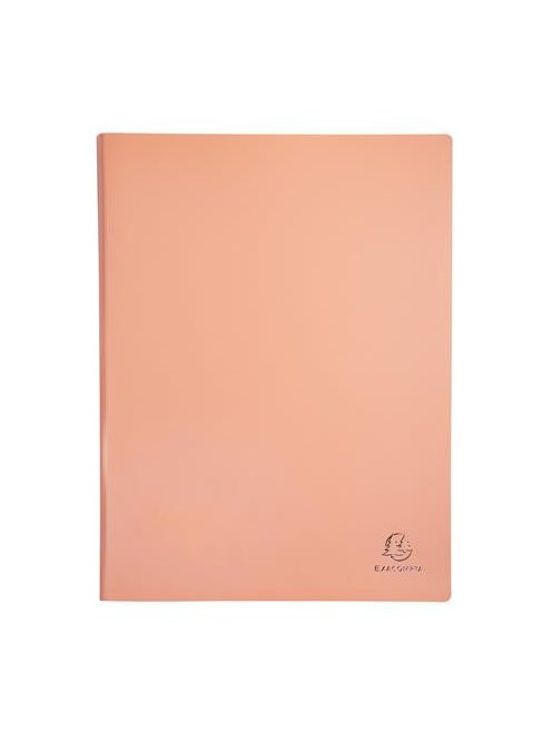 EXACOMPTA Bemutatómappa, 30 zsebes, A4, EXACOMPTA "Aquarel", vegyes pasztell színek