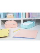 EXACOMPTA Bemutatómappa, 30 zsebes, A4, EXACOMPTA "Aquarel", vegyes pasztell színek