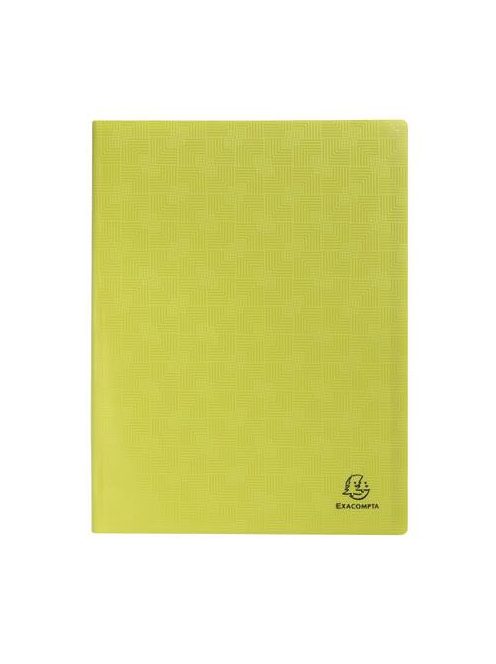 EXACOMPTA Bemutatómappa, 30 zsebes, A4, EXACOMPTA "Pop'Nco", vegyes színek