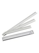 FOLIA Vonalzó, aluminium, csúszásgátlós, 50 cm, FOLIA