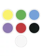 FOLIA Moosgumi, öntapadó, 20x29 cm, 7 lap, FOLIA "Basic", 7 különböző szín