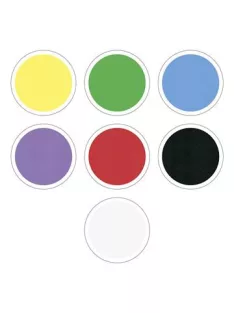   FOLIA Moosgumi, öntapadó, 20x29 cm, 7 lap, FOLIA "Basic", 7 különböző szín