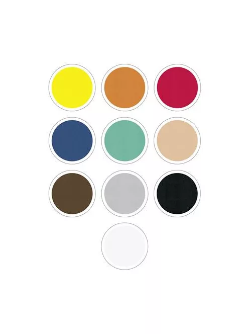 FOLIA Moosgumi, 20x29 cm, 10 lap, FOLIA "Basic", 10 különböző szín