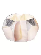 FOLIA Origami papír, lámpáshoz, 30x30 cm, 80 g, 12 lap, FOLIA, fehér