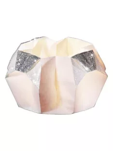   FOLIA Origami papír, lámpáshoz, 30x30 cm, 80 g, 12 lap, FOLIA, fehér