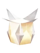 FOLIA Origami papír, lámpáshoz, 30x30 cm, 80 g, 12 lap, FOLIA, fehér