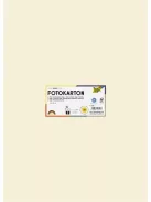 FOLIA Dekorkarton, 2 oldalas, 50x70 cm, 300 g, 10 lap, FOLIA, bézs