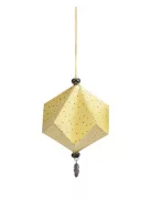 FOLIA Dekorkarton tömb, A4, 300 g, 10 lap, FOLIA, arany-ezüst