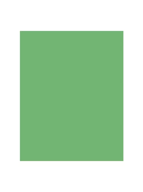 FOLIA Dekorkarton, 2 oldalas, 50x70cm, 220 g, 10 lap, FOLIA, smaragdzöld