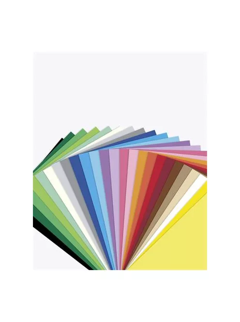 FOLIA Dekorkarton, 2 oldalas, 50x70cm, 220 g, 25 lap, FOLIA, vegyes színek