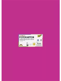   FOLIA Dekorkarton, 2 oldalas, 50x70 cm, 300 g, 10 lap, FOLIA, rózsaszín