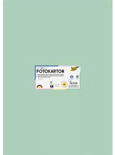   FOLIA Dekorkarton, 2 oldalas, 50x70 cm, 300 g, 10 lap, FOLIA, menta