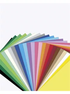   FOLIA Dekorkarton, 2 oldalas, 50x70 cm, 300 g, 25 lap, FOLIA, vegyes színek