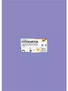   FOLIA Dekorkarton, 2 oldalas, 50x70 cm, 300 g, 10 lap, FOLIA, ibolyakék