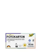 FOLIA Dekorkarton, 2 oldalas, A4, 300 g, 50 lap, FOLIA, fehér