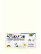 FOLIA Dekorkarton, 2 oldalas, A4, 300 g, 50 lap, FOLIA, gyöngyfehér