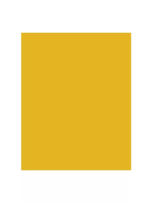 FOLIA Dekorkarton, 2 oldalas, A4, 300 g, 50 lap, FOLIA, mélysárga