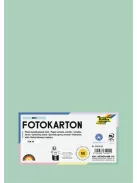 FOLIA Dekorkarton, 2 oldalas, A4, 300 g, 50 lap, FOLIA, menta