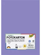 FOLIA Dekorkarton, 2 oldalas, A4, 300 g, 50 lap, FOLIA, ibolyakék