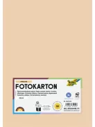 FOLIA Dekorkarton, 2 oldalas, A4, 300 g, 50 lap, FOLIA, barack
