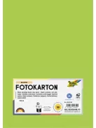 FOLIA Dekorkarton, 2 oldalas, A4, 300 g, 50 lap, FOLIA, tavaszzöld