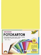 FOLIA Dekorkarton, 2 oldalas, A4, 300 g, 25x2 lap, FOLIA, vegyes színek