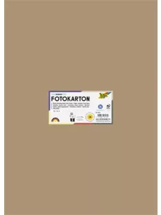   FOLIA Dekorkarton, 2 oldalas, 50x70 cm, 300 g, 10 lap, FOLIA, őzbarna