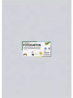   FOLIA Dekorkarton, 2 oldalas, 50x70 cm, 300 g, 10 lap, FOLIA, halvány szürke