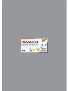   FOLIA Dekorkarton, 2 oldalas, 50x70 cm, 300 g, 10 lap, FOLIA, kőszürke