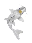 FOLIA Hullámkarton, 35x50 cm, 10 lap, FOLIA, arany és ezüst vegyes színek