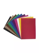 FOLIA Hullámkarton, 25x35 cm, 10 lap, FOLIA, vegyes színek