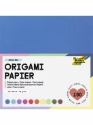 FOLIA Origami papír, 15x15 cm, 70 g, 100 lap, FOLIA, vegyes színek