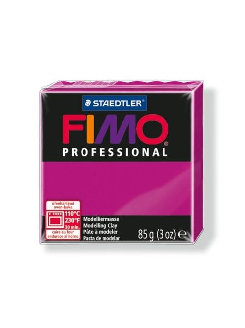 FIMO Gyurma, 85 g, égethető, FIMO "Professional", magenta