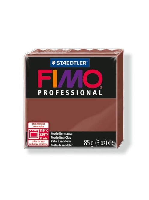 FIMO Gyurma, 85 g, égethető, FIMO "Professional", csokoládé