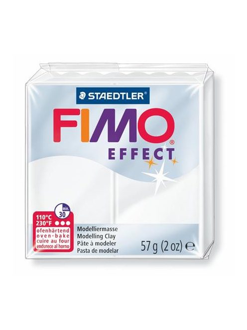 FIMO Gyurma, 57 g, égethető, FIMO "Effect", áttetsző