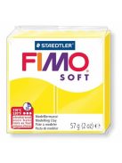 FIMO Gyurma, 57 g, égethető, FIMO "Soft", citromsárga